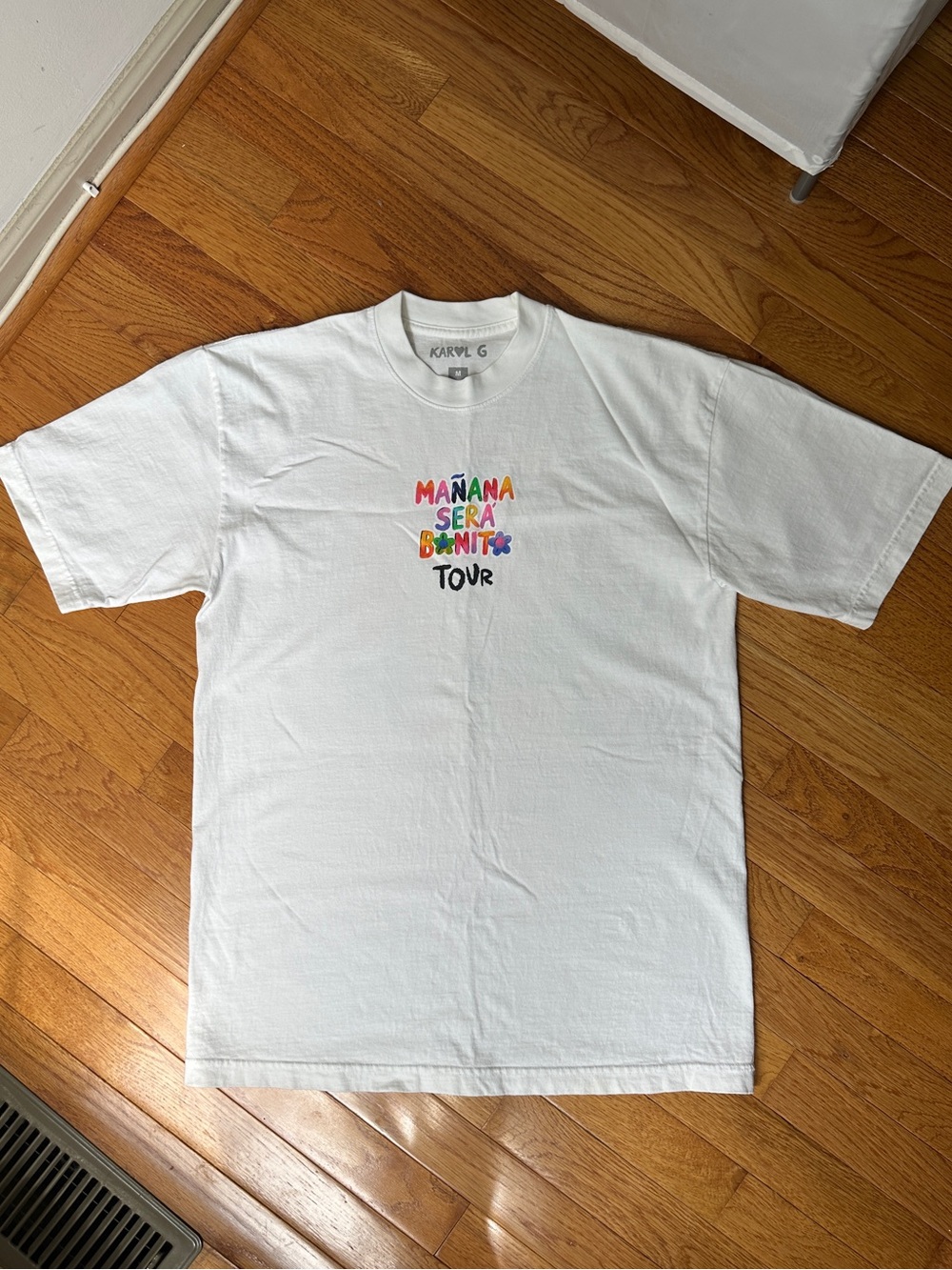 Off White 'Mañana Será Bonito Tour' Graphic T‑Shirt - - Picture 3 of 6